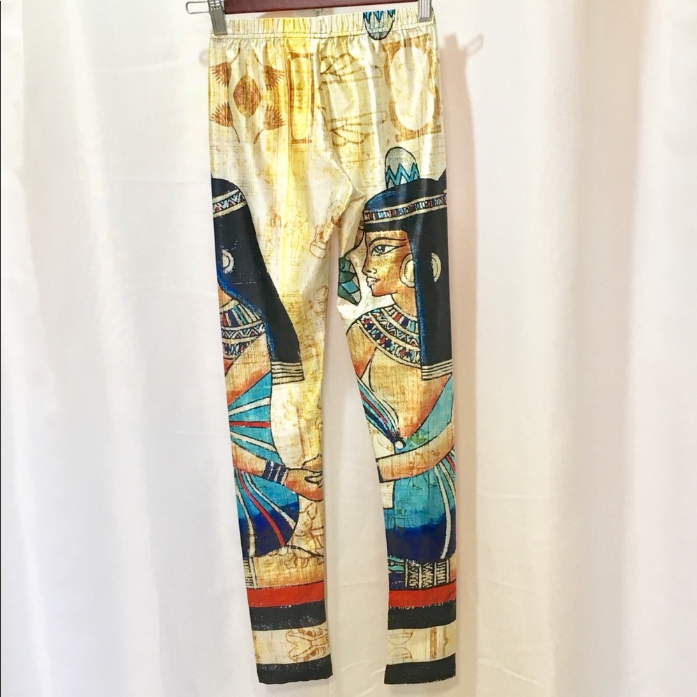 Black Milk Yoga Leggings Pharaoh Graphics - Picture 5 of 5